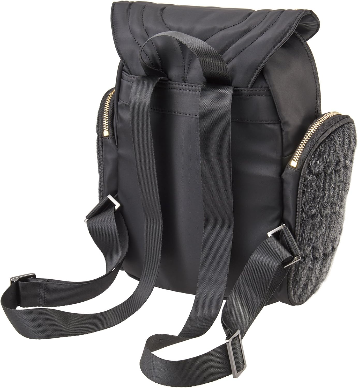 MORN CREATIONS ミミズククラシック レディース ファー グロー (ブラック)